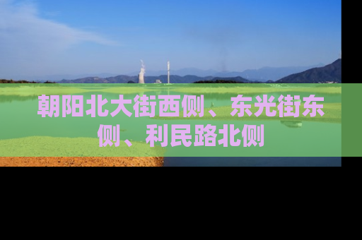 朝阳北大街西侧、东光街东侧、利民路北侧