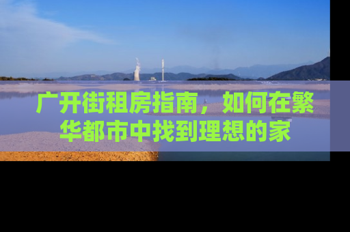 广开街租房指南，如何在繁华都市中找到理想的家