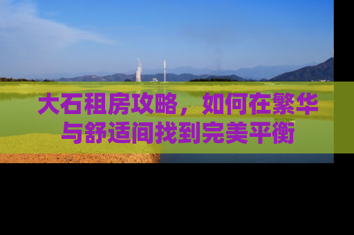 大石租房攻略，如何在繁华与舒适间找到完美平衡