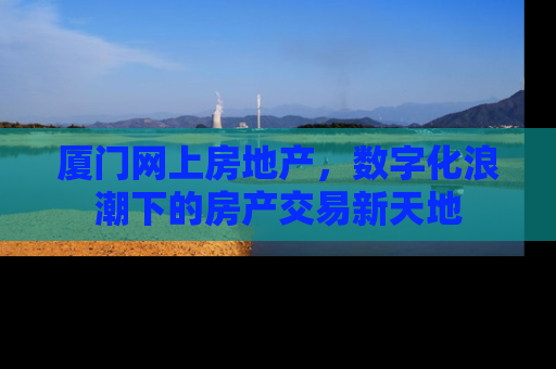 厦门网上房地产，数字化浪潮下的房产交易新天地