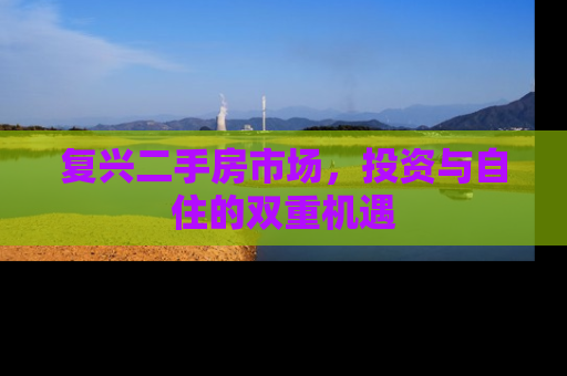 复兴二手房市场，投资与自住的双重机遇