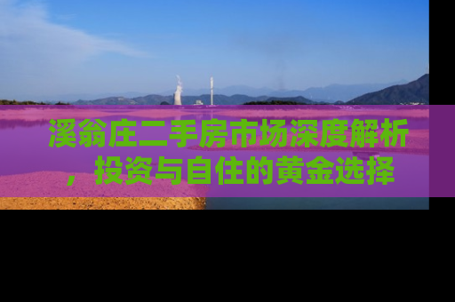 溪翁庄二手房市场深度解析，投资与自住的黄金选择