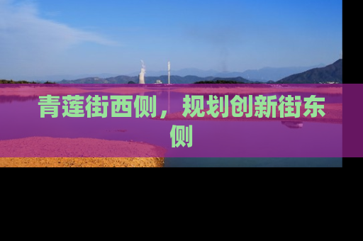 青莲街西侧，规划创新街东侧