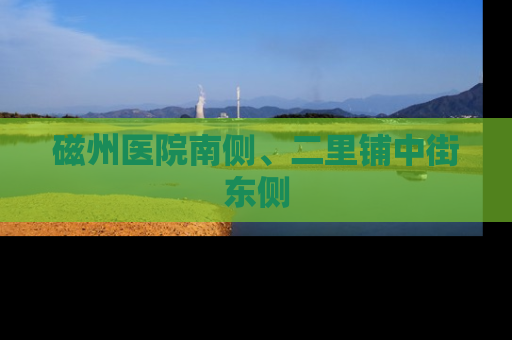 磁州医院南侧、二里铺中街东侧